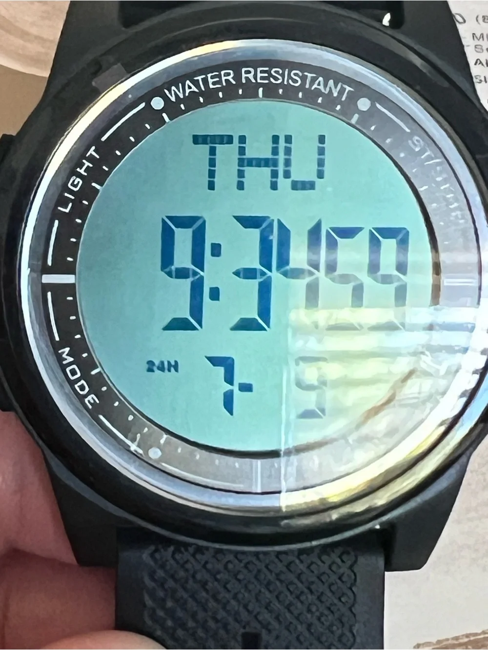 Digital Sports Watch - Black